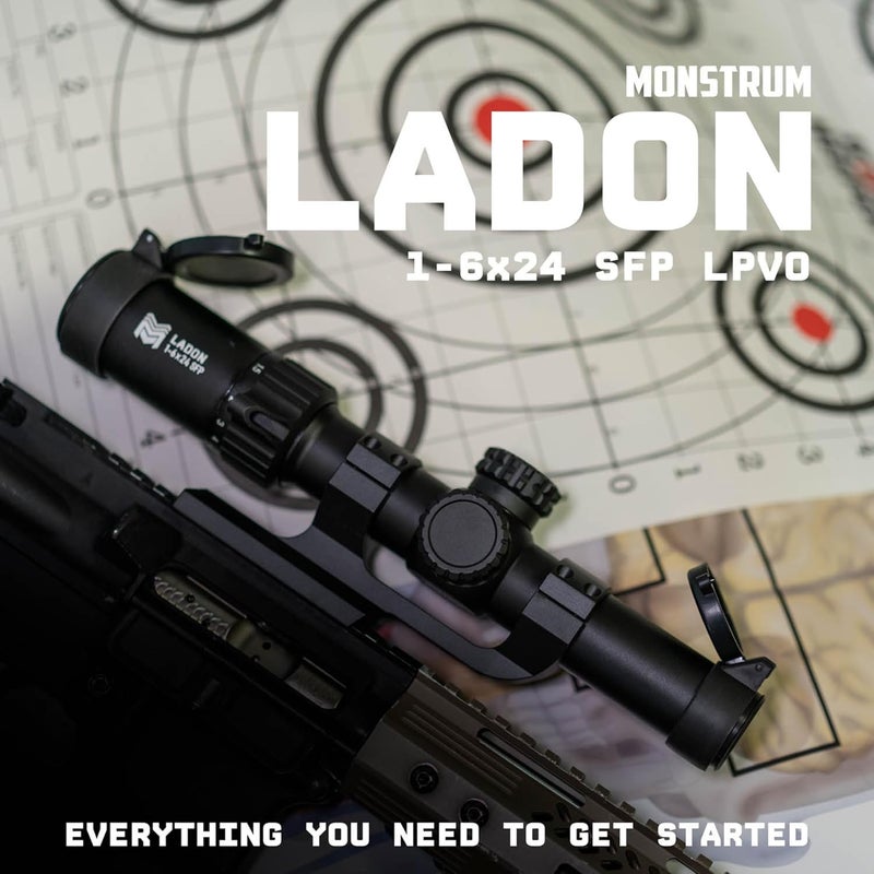 Monstrum Ladon 1-6x SFP LPVO Rifle Scope - Image 2